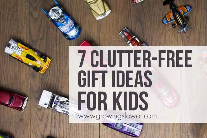 The idea of bringing a lot of new stuff into the house can almost make a mama dread holidays and birthdays. Instead, try these 7 Clutter-Free Gift Ideas for Kids that mom will love too! These affordable gift ideas are perfect for toddlers, preschoolers, and school-age kids.