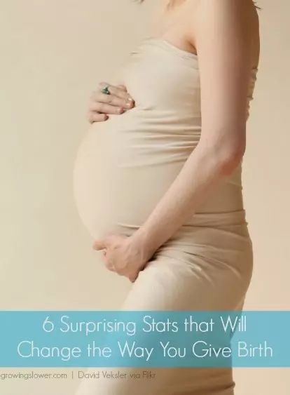 Before you go into labor, check out these 6 surprising birth and pregnancy statistics that will change the way you give birth. These statistics are just a sampling of the evidence that should make us rethink business as usual when it comes to birth in America. Each one represents a choice that many pregnant women are called upon to make about their births. If women had this information available to them, they might choose differently for themselves and their babies. 