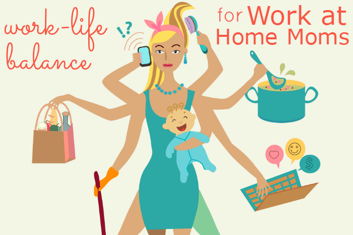 Work Life Balance For Moms Who Work From Home