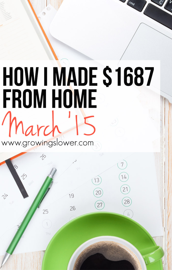 Do you dream of staying at home with your kids while building a business you're passionate about? I'm sharing openly about how I Earned $1687 from Home in March. I hope to encourage other moms that they can work from home and spend more time with their children, too! 