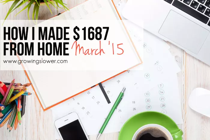 Do you dream of staying at home with your kids while building a business you're passionate about? I'm sharing openly about how I Earned $1687 from Home in March. I hope to encourage other moms that they can work from home and spend more time with their children, too!
