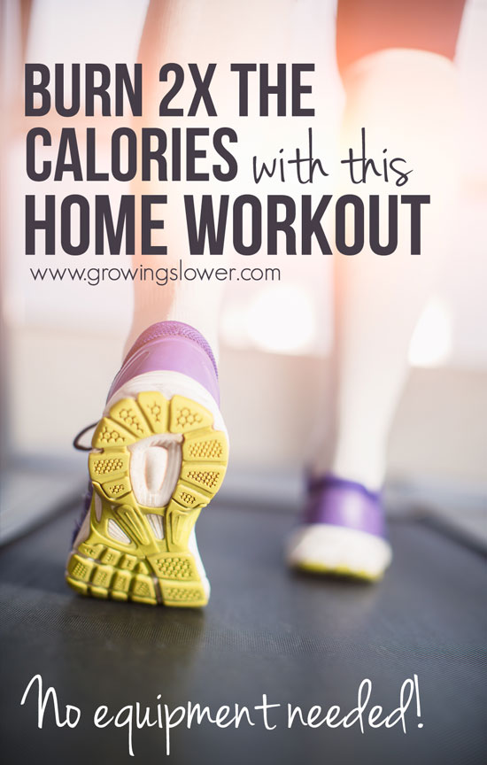 Get fit with this simple indoor home workout without equipment. It’s an indoor interval training workout you can do at home while getting your other cleaning chores crossed off the list at the same time. Perfect indoor workout for moms when it’s raining or your kids are home sick.